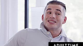 Adult Time - Kenzie Reeves, wanna ride her ex's best friend's cock during massage?