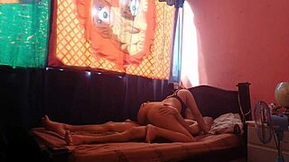 Real homemade sex with favorite 18-19 year old Colombian schoolgirl arriving from school for young favor