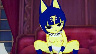 Does Ankha Ride That Nice Cock In The Bedroom?