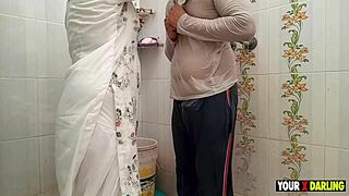 Chubby Stepmom Warms Me in Bath with Hardcore Creampie