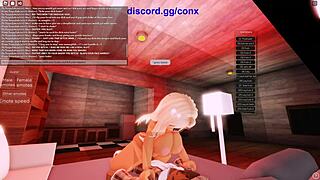 Blonde Babe Engages in Doggystyle, Bent Over Blowjob, Cowgirl Riding with Big Black Cock Monster