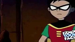 hey starfire, ready for some hot doggystyle action with robin tonight?