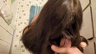 omg, cumshot in hair feels so wild lol 😜