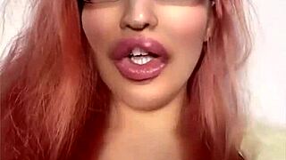 Goddess gives jerk off instructions to loser