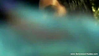 She moves her body like a dancer and feels it gently