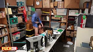 Naughty Brunette Babe Gives Blowjobs While Naked and Spied On