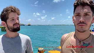 Feeling so raw after Latino beach sex with Rob