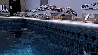 Fucked a Horny Stranger Right After Meeting at Public Pool