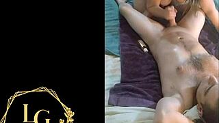 my chubby belle-mere sucks and swallows my cum.