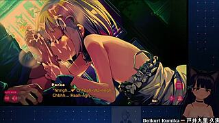 anime hentai featuring blowjob and stylish fights with chainsaw girl.