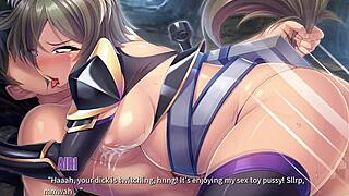 Wow, in harem hunter ep11, they're fucking in the cave! 🔥