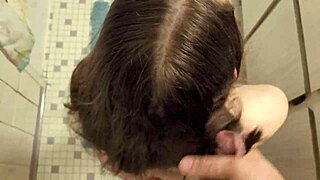 omg, cumshot in hair feels so wild lol 😜