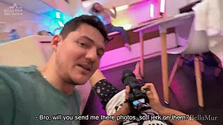 sex vlog - my first double penetration in years, bella mur