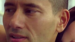 beautiful shemale fucks guy bareback in intense scene