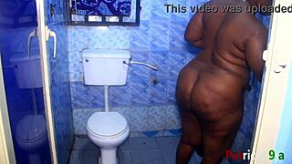Bbw Patricia 9ja gets hardcore shower banging with Softkind! 💦
