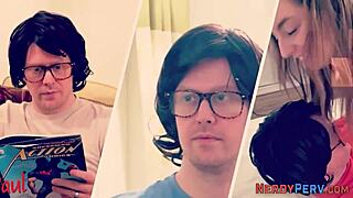 Real Milf Sucks Nerds Dicks