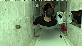 Rough Assfucking in Friend's Bathroom with Monster Cock Surprise