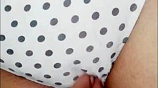 my girlfriend loves pounding my tight little pussy so much