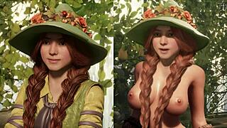 I can't stop watching these cartoon hentai tits in naked comparisons