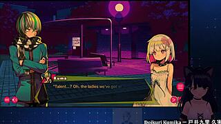 anime hentai featuring blowjob and stylish fights with chainsaw girl.