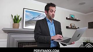 i'm hazel moore, gotta do anything for bucks from my stepdad, even suck his cock