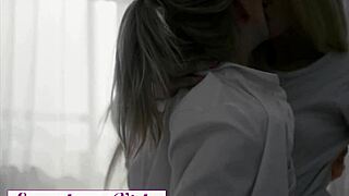 Stuck in Reform School, Kenzie Reeves and Anny Aurora SCISSOR Hard!