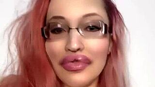 Goddess gives jerk off instructions to loser