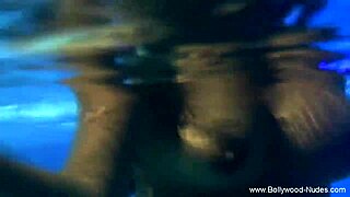 She moves her body like a dancer and feels it gently