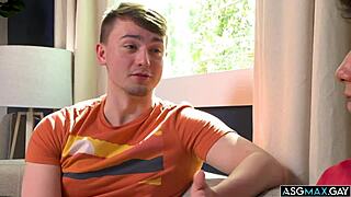 Stepbrothers Luca Ambrose and Masyn Thorne explore wild gay banging