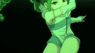 In this hentai, the harem ends with intense scenes