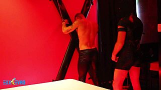 Deepthroat this submissive twink slave with spanking