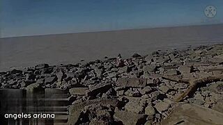 hey, can you believe this jerk filmed me by the river and demanded sex for the video?