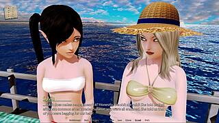 Intense Harem Hotel 154 Anime Action