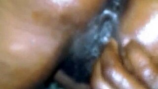 Asian teen squirts during interracial sex.