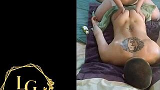 my chubby belle-mere sucks and swallows my cum.