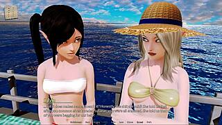 Intense Harem Hotel 154 Anime Action