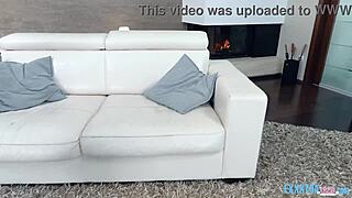 brunette teen lana roy takes huge dick in pussy from maximo garcia, bent over and riding