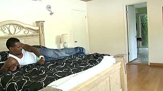 Does this babe love black cock?