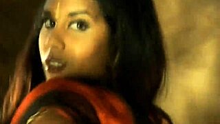 this brunette exotic asian bolly babe just mesmerizes with her solo moves.