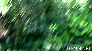 wow, banging tight babe mia hurley, legal age teen in wild action