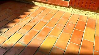 First Time Anal Sex with European Amateur Bent Over