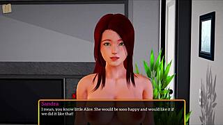 My new family 325 featuring redhead with small tits.