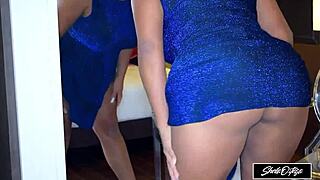 i’m so horny, latina banging hard in front of mirror