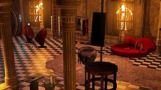 lets play devils mansion with shaved pussy toys