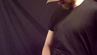 Gay man jerking off big cock