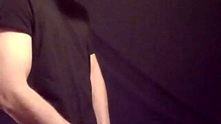 Gay man jerking off big cock