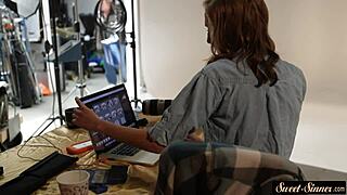 classy teen rides cock after steamy sixtynine in roleplay tale