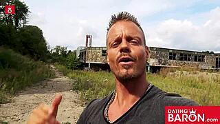 Wow, busty Mia Blow sucks monster cock at DatingBaron.com in public! How crazy is that?