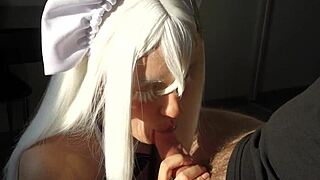 Horny Maid Sunako Kirishiki Fucked in Kitchen