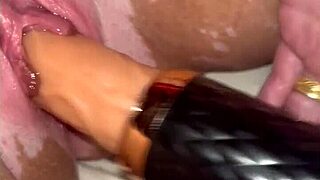 Ever tried fucking a new toy and then a bottle?